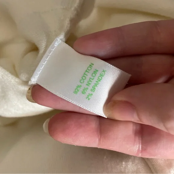 Lilly Pulitzer Cream Cardigan with Gold Buttons - Picture 6 of 6